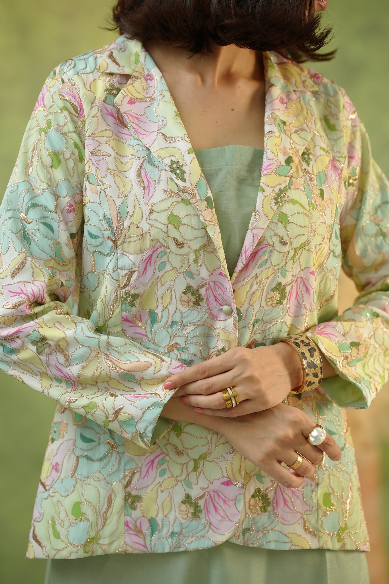 Mint Bloom Co-Ord Set | SHAFAE