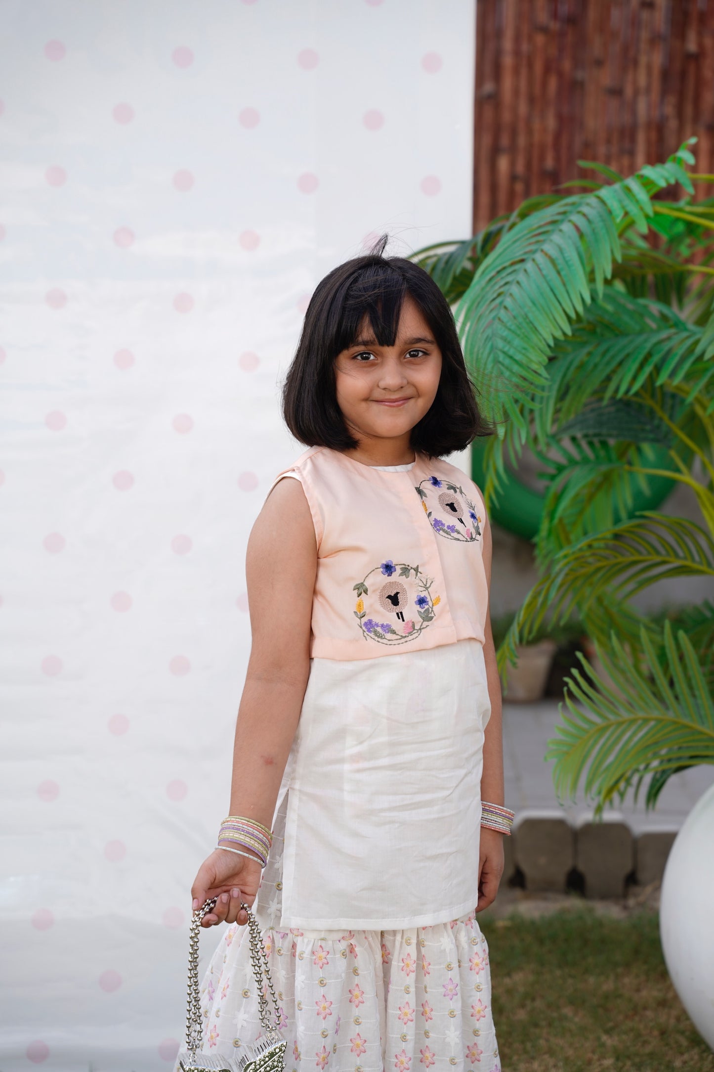 Goatie Blush Gharara Set
