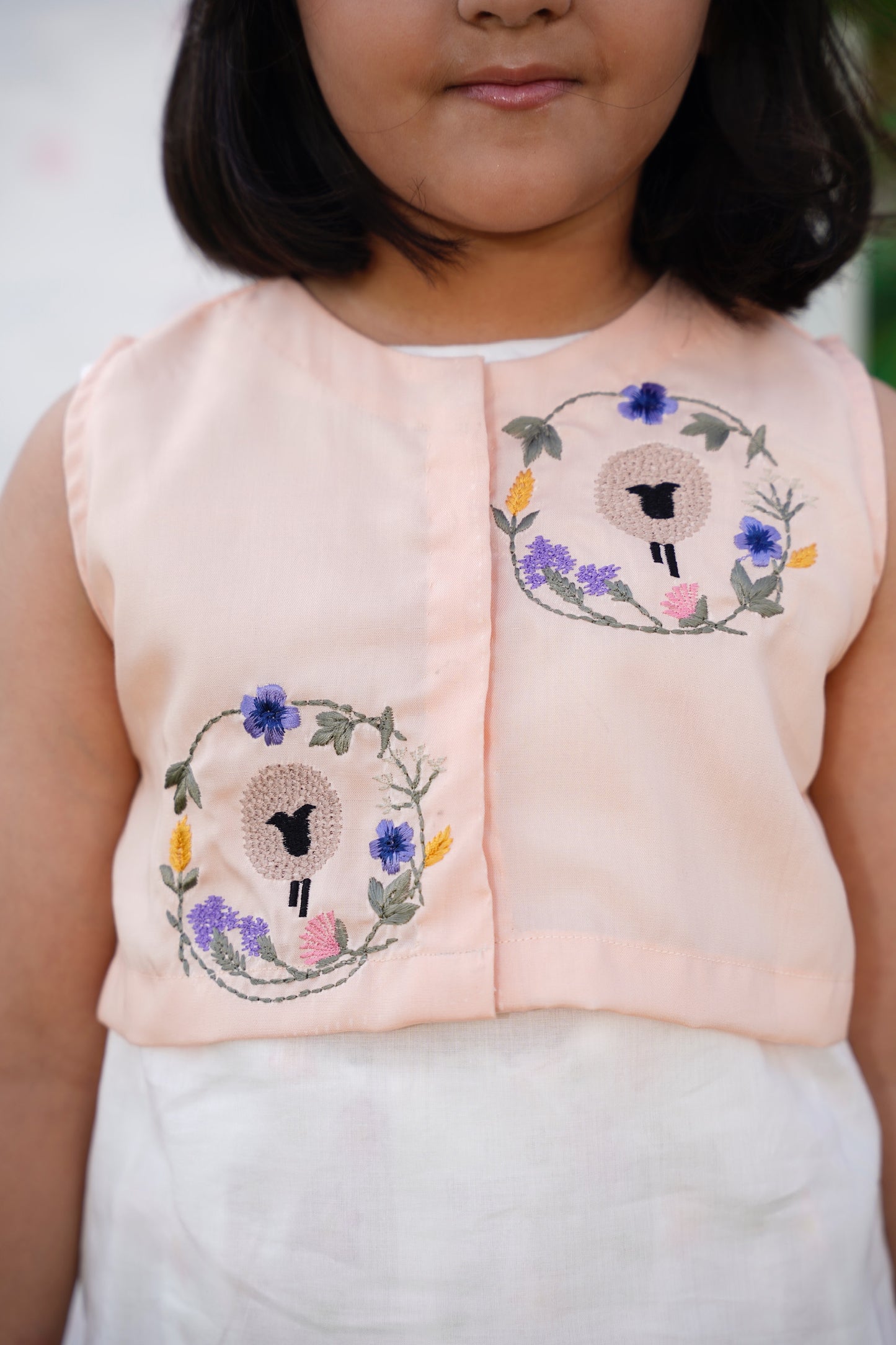 Goatie Blush Gharara Set