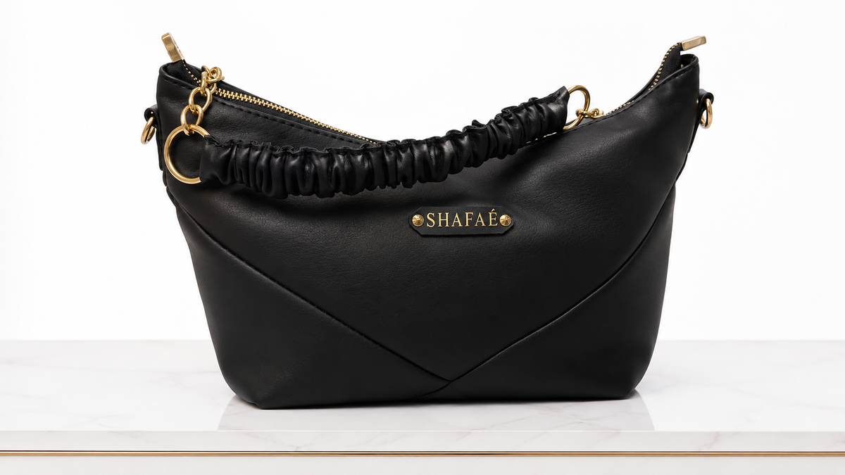 NOIR CRECENT BAG